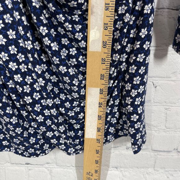 Ralph Lauren Black Label Womens 2X V Neck Wrap Top - Picture 9 of 13